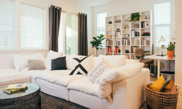 Decluttering Your Home in a clean and organized living space